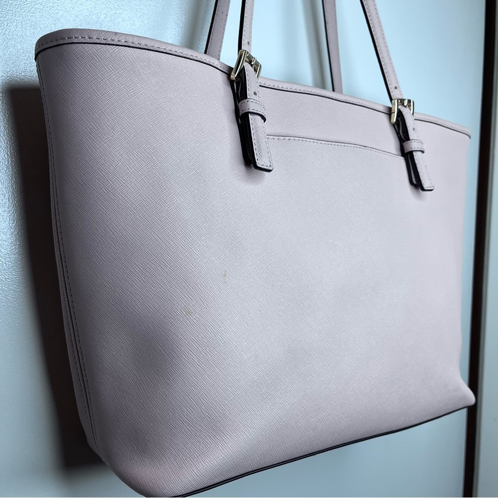 Michael Kors Women's Blush Pink Tote Bag - Picture 5 of 16